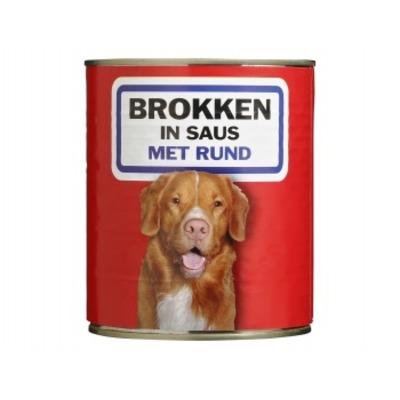 Reno Compleet menu brokken in saus met rund