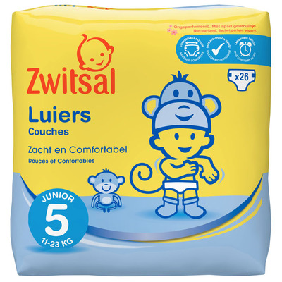 Zwitsal Luiers junior 5