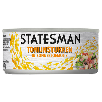 Statesman Tonijn stukken in zon olie