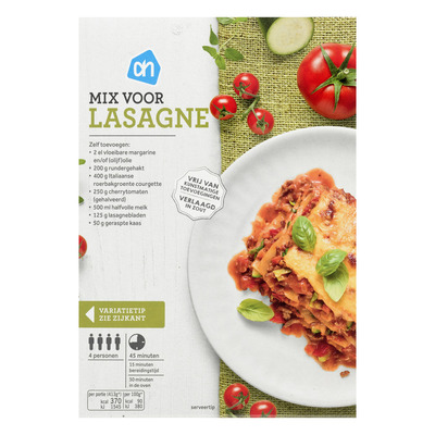 Huismerk Mix voor lasagne