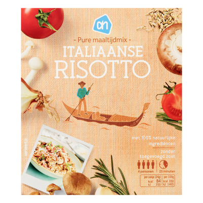 Huismerk Pure maaltijd mix Italiaanse risotto