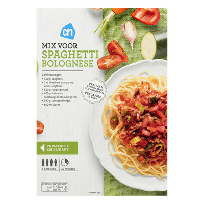 Huismerk Mix voor spag bolognesesaus