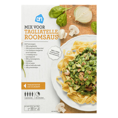 Huismerk Mix voor tagliatelle roomsaus