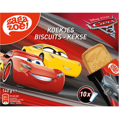 Zagazoe Cars 3 vanille koekje