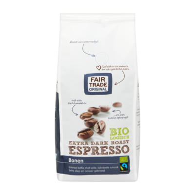 Fair Trade Original Biologisch Extra Dark Roast Espresso Bonen