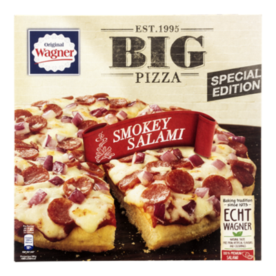 Wagner Big pizza smokey salami