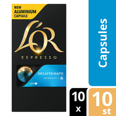 L'OR espresso Decaffeinato capsules 100 stuks