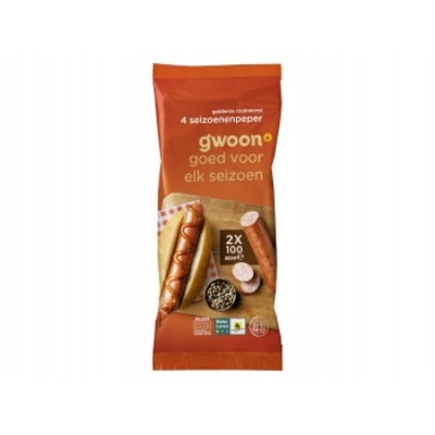 G'woon Gelderse rookworst peper