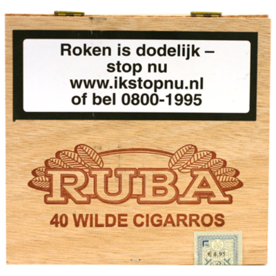 Ruba Wilde cigarros