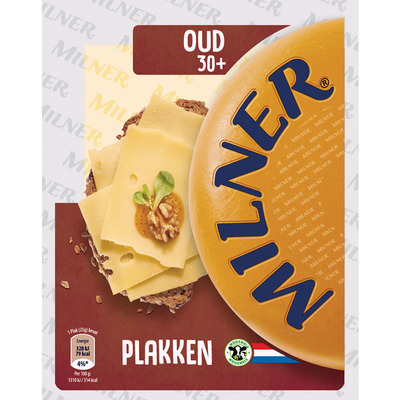 Milner Oude kaas 30+ plakken