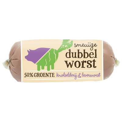 Stegeman Dubbelworst knolselderij & leverworst