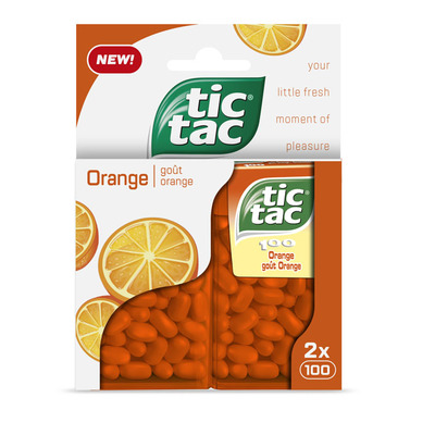 Tic Tac Duo pack orange
