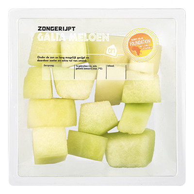 Huismerk Zongerijpt galia meloen chunks