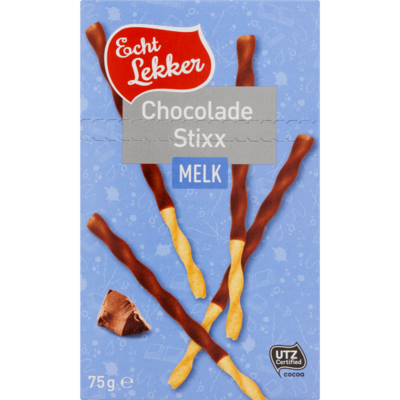 Echt Lekker Chocolade stixx