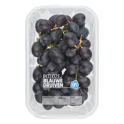 Huismerk Pitloze blauwe druiven
