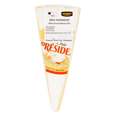 Huismerk Brie Président Witschimmelkaas 60+
