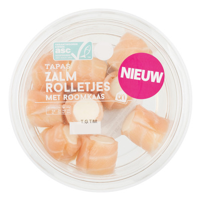 AH Zalmrolletjes met roomkaas