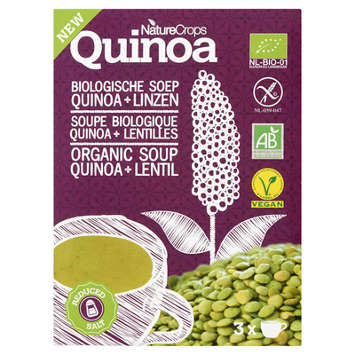 Nature Crops Bio quinoa linzensoep