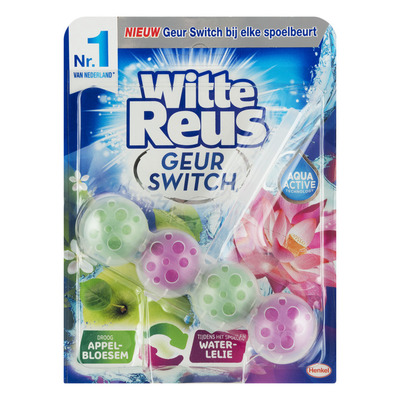 Witte Reus Toiletblok appel-waterlelie