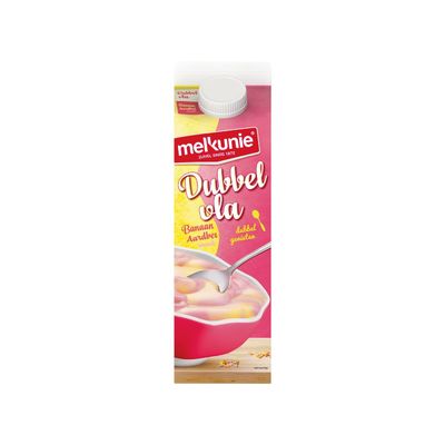 Melkunie Dubbelvla Banaan Aardbei