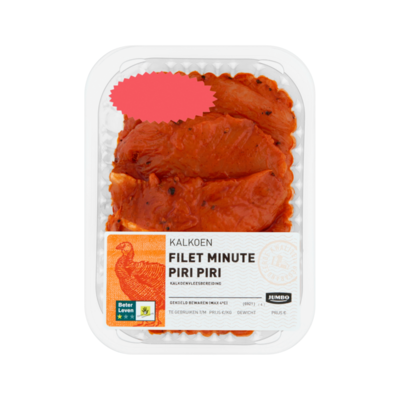 Jumbo Kalkoen Filet Minute Piri Piri