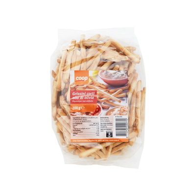 Huismerk Grissini Corti Olio Di Oliva