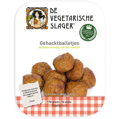 De Vegetarische Slager Vegetarische gehacktballetjes