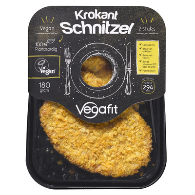Vegafit Krokant schnitzel