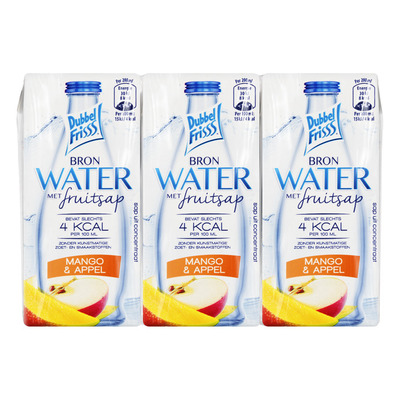 DubbelFrisss Water mango & appel