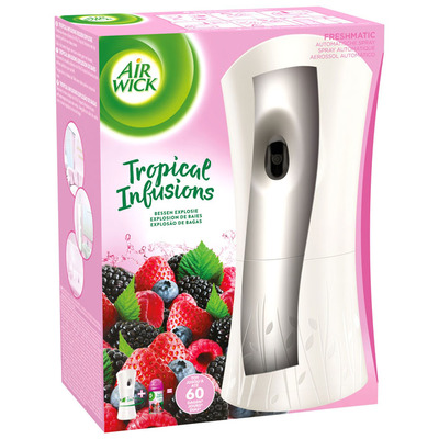 Airwick Freshmatic tropical infus bessenexplosie