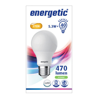 Energetic Led standaard e27 40w