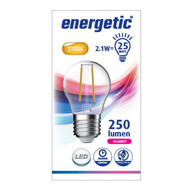 Energetic Fil kogel e27 25w