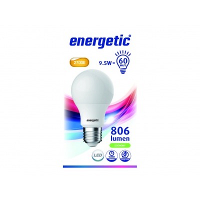 Energetic Led bulb A60 60W E27 mat