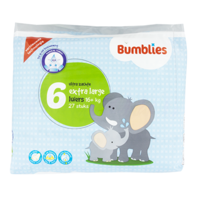 Bumblies Luiers Extra Large 6