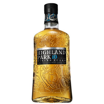 Highland Park 10 Years Viking scars