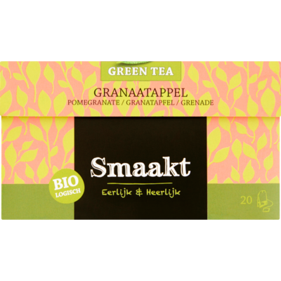 Smaakt Groene thee biologisch chai 20 zakjes