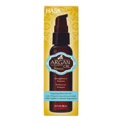 Hask Argan oil repairing shine oil pump