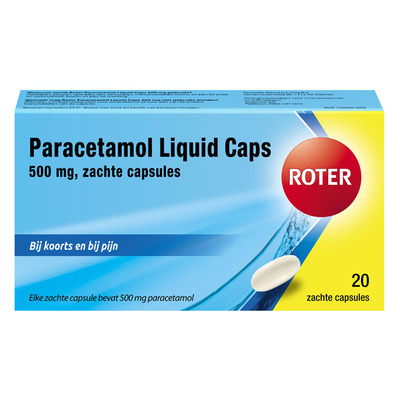 Roter Paracetamol liquid caps 500 mg