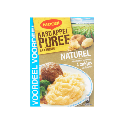 Maggi Aardappel Puree à la Minute Naturel Voordeel