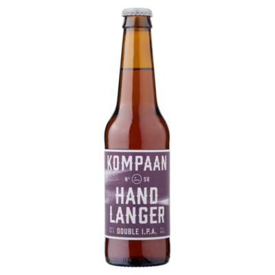 Kompaan Hand Langer Double I.P.A. Fles
