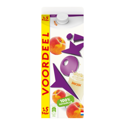 Yoki drinkyoghurt perzik voordeel