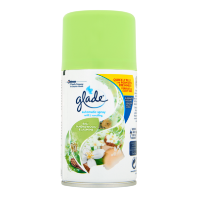 Glade Automatic Spray Navulling Bali Sandalwood & Jasmine