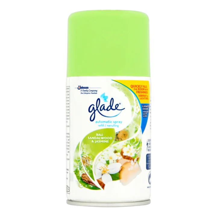 Glade Automatic Spray Navulling Bali Sandalwood & Jasmine