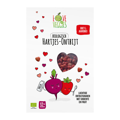 Love my veggies Hartjes ontbijt 12m