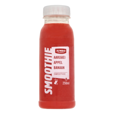 Huismerk Smoothie Aardbei Appel Banaan