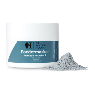 Dr. van der Hoog Poedermasker houtskool pot