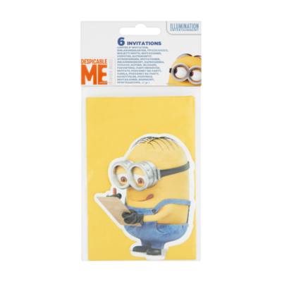 Despicable Me 6 Uitnodigingen