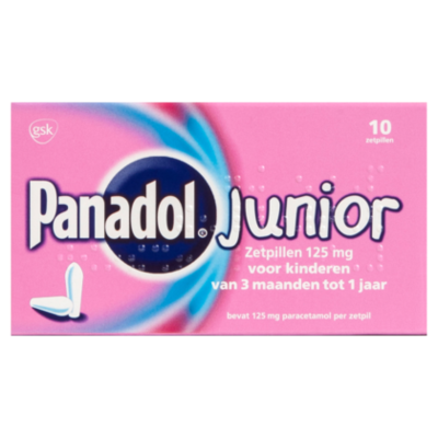 Panadol Junior Zetpil 125 mg