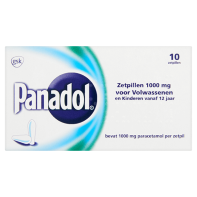 Panadol Zetpillen 1000 mg
