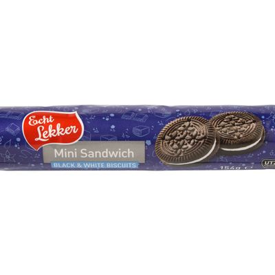 Echt Lekker Mini Sandwich Black & White